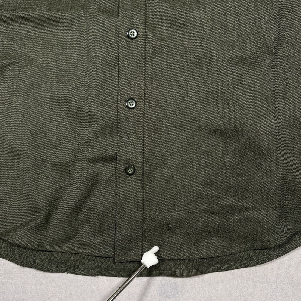 Vintage Cabelas Wool Shacket Mens XL Utility Grunge Thrashed Cuffs Gorpcore - Picture 7 of 10